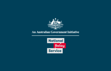 An Australian Government Initiative, National Relay Service